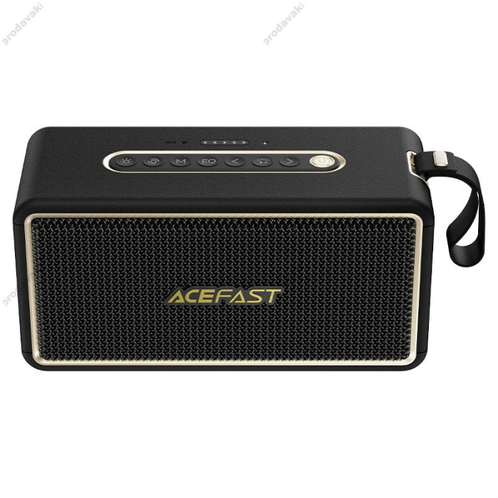 Портативна колонка Bluetooth ACEFAST K3 Ultra portable wireless speaker BT5.4 USBTF/AUX TWS 120W Black